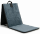 Tapis de prière musulman avec dossier pliable ultra confortable pour le dos (compact 30x70 cm) - Vert