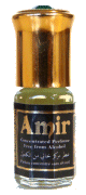Parfum concentre sans alcool Musc d'Or "Amir" (3 ml) - Pour hommes