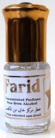 Parfum concentre sans alcool Musc d'Or "Farid" (3 ml) - Pour hommes