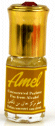 Parfum concentre sans alcool Musc d'Or "Amel" (3 ml) - Pour femmes