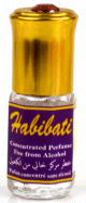 Parfum concentre sans alcool Musc d'Or "Habibati" (3 ml) - Pour femmes