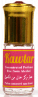 Parfum concentre sans alcool Musc d'Or "Kawtar" (3 ml) - Pour femmes
