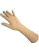 Paire de gants beige pour femmes idéal pour jilbeb