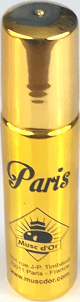 Parfum concentre sans alcool Musc d'Or "Paris" (8 ml de luxe) - Mixte