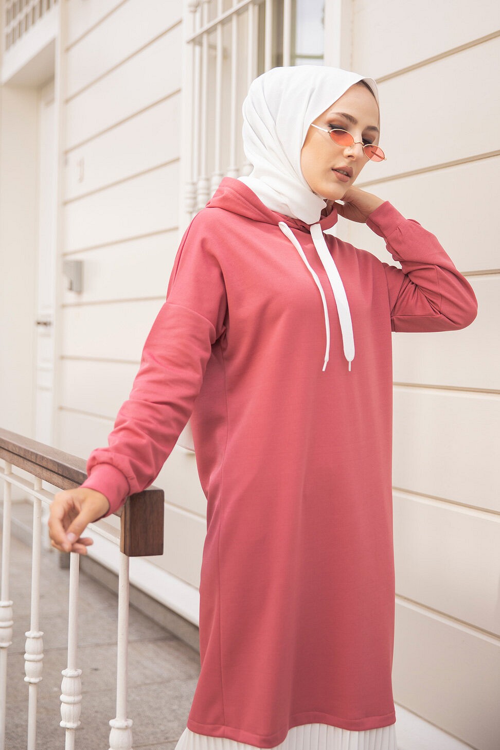Jupe plissée pour femme (Mode Musulmane) - Couleur Camel