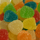 Bonbon confiserie Hallal - larmes aux couleurs assortis -Sac de 1 Kg