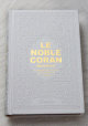 Le Noble Coran avec pages en couleur Arc-en-ciel (Rainbow) - Bilingue (francais/arabe) - Couverture Cuir Blanc dore