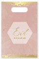 Sachets "Eid Mubarak" pour bonbons ou autres - Couleur vieux rose - 6 sachets