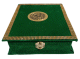 Grand Coffret Cadeau avec son Coran assorti - Couleur vert