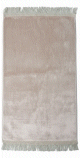 Tapis bébé / enfant musulman couleur Beige unie sans motifs