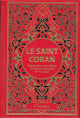 Le Saint Coran de couleur rouge avec arabesques noires bordées de dorures - arabe-français-phonétique - Transcription en caractères latins et traduction des sens en français Le Saint Coran de couleur rouge avec arabesques noires bordées de dorures - arabe-français-phonétique - Transcription en caractères latins et traduction des sens en français