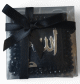 Coffret Cadeau Musulman Couleur noir : Mini Coran + chapelet "Sabha" Coffret Cadeau Musulman Couleur noir : Mini Coran + chapelet "Sabha"