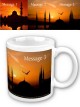 Mug Personnalise (prenom, message, etc.) : Mosquees au coucher du soleil