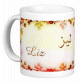 Mug prénom français féminin "Liz" - ليز Mug prénom français féminin "Liz" - ليز