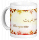 Mug prénom français féminin "Marguerite" - مارغريت Mug prénom français féminin "Marguerite" - مارغريت