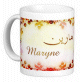 Mug prénom français féminin "Maryne" - مارين Mug prénom français féminin "Maryne" - مارين