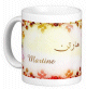 Mug prénom français féminin "Martine" - مارتن Mug prénom français féminin "Martine" - مارتن