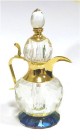 Parfum Musc d'Or "Musc Blanc" en grande bouteille cristal avec boite cadeau - Edition De Luxe